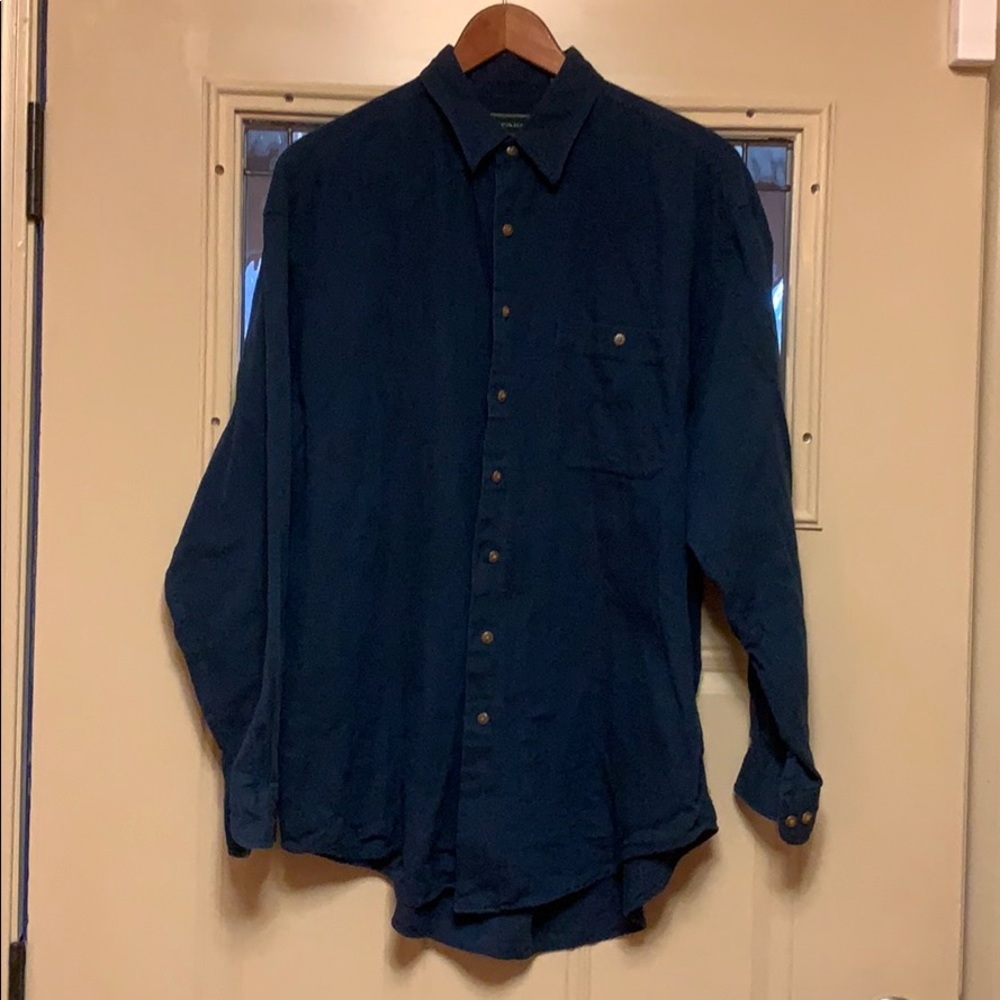JJ. Farmer long sleeve button down shirt